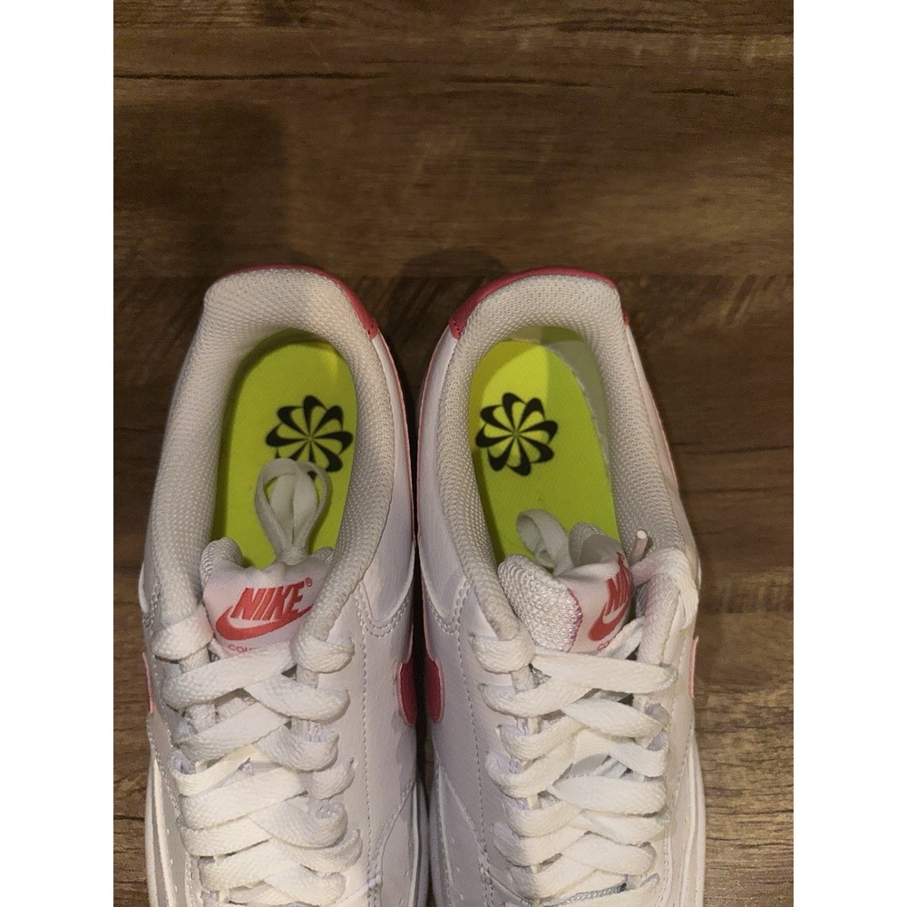 Nike COURT VISION LOW Women's White Coral DR9885-101 Athletic Sneaker Size 8 - Picture 8 of 8